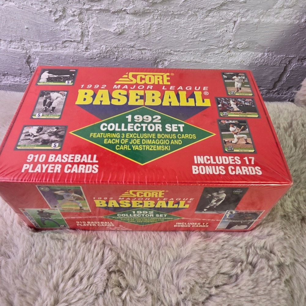 1992 Score Major League Baseball Collector Set 910 Cards Sealed Joe DiMaggio
